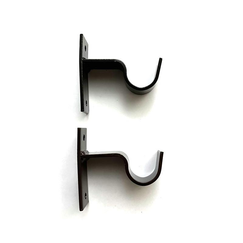 Curtain Rod Metal Single Wall Bracket 25mm