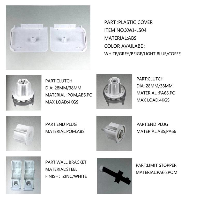 Zebra Blind Mechanism 28mm/38mm LS04